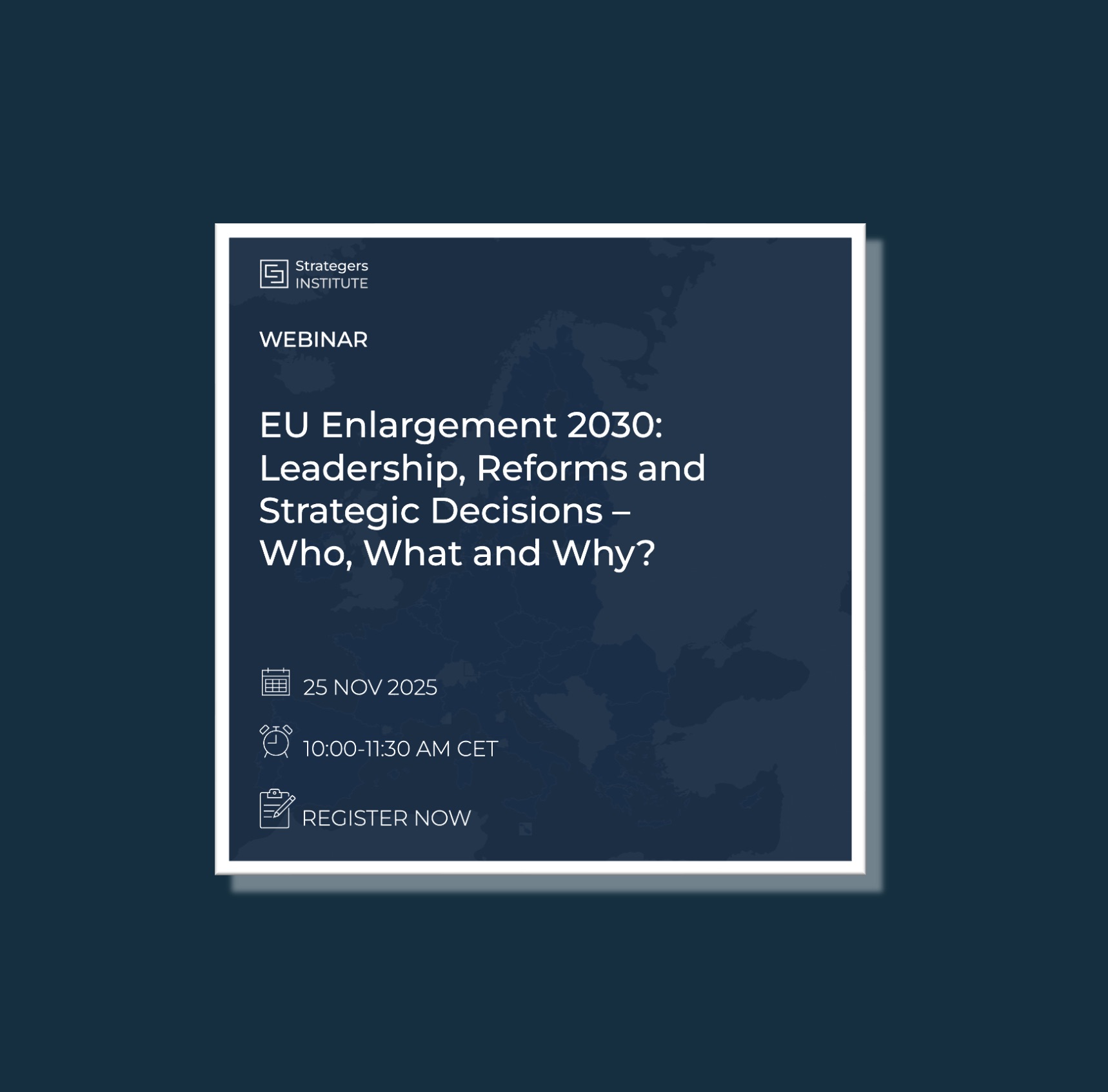 EU Enlargement 2030: Leadership, Reforms and Strategic Decisions Who, What and Why?
