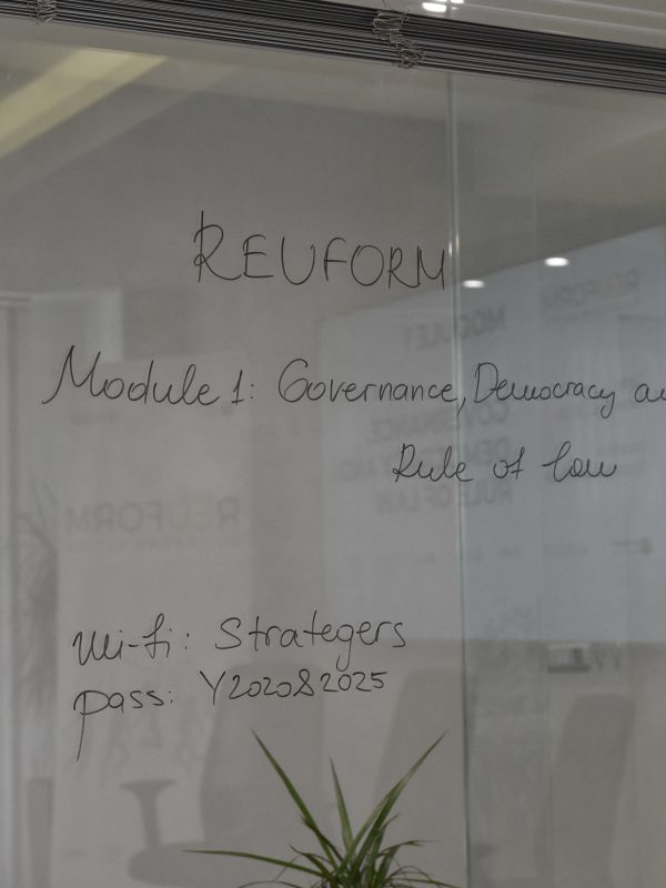 REUFORM – Module 1: Governance, Democracy and Rule of Law | Day 1 and 2