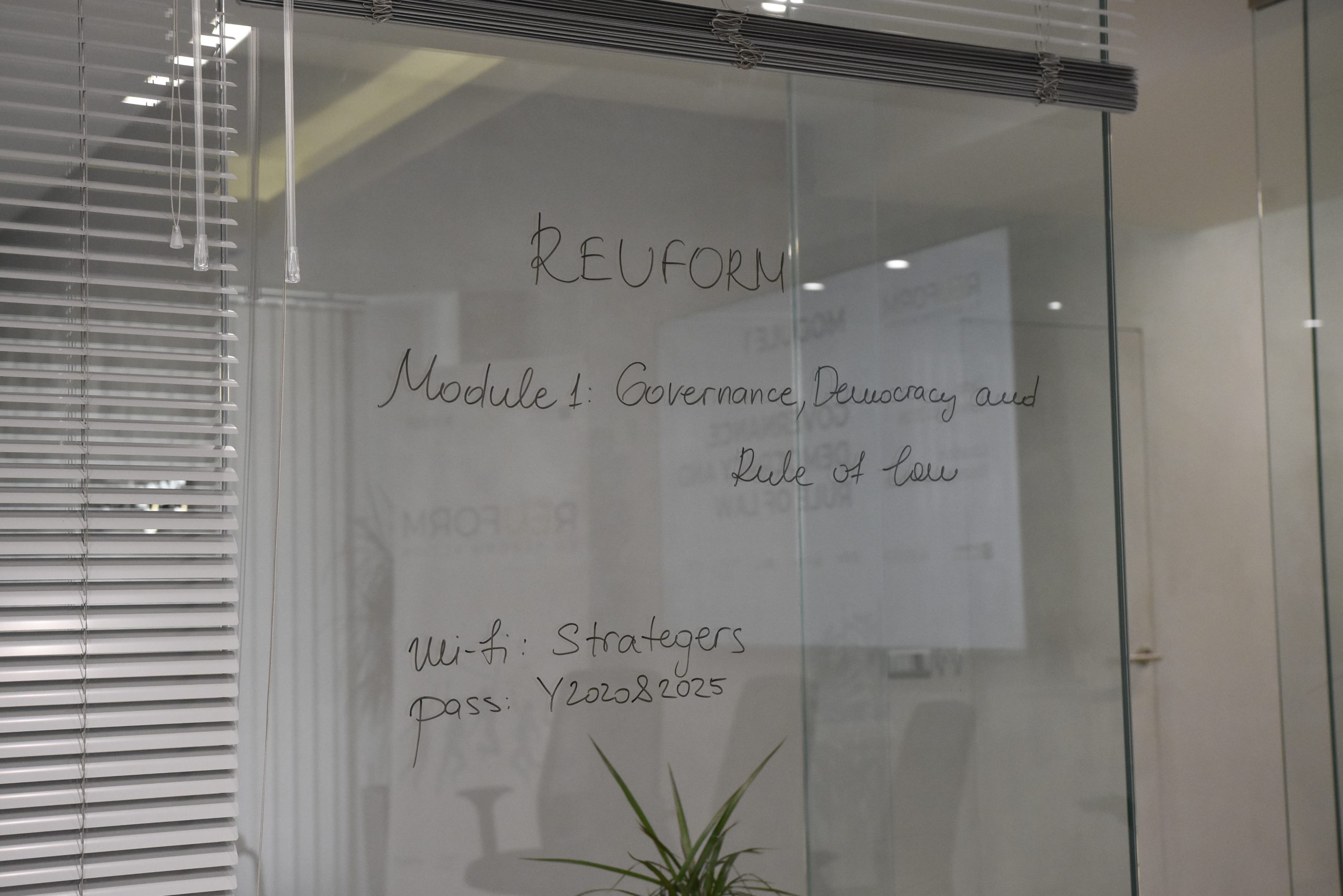REUFORM – Module 1: Governance, Democracy and Rule of Law | Day 1 and 2