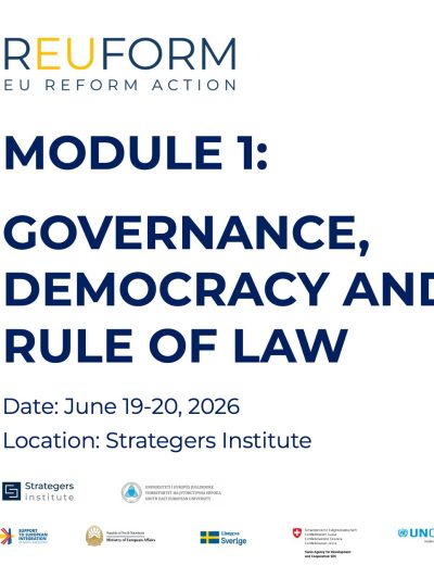 Module 1: Governance, Democracy and Rule of Law
