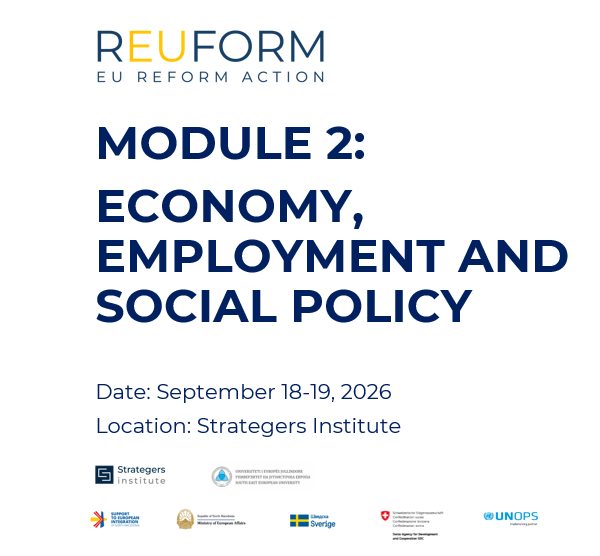 Module 2:  Economy, Employment and Social Policy