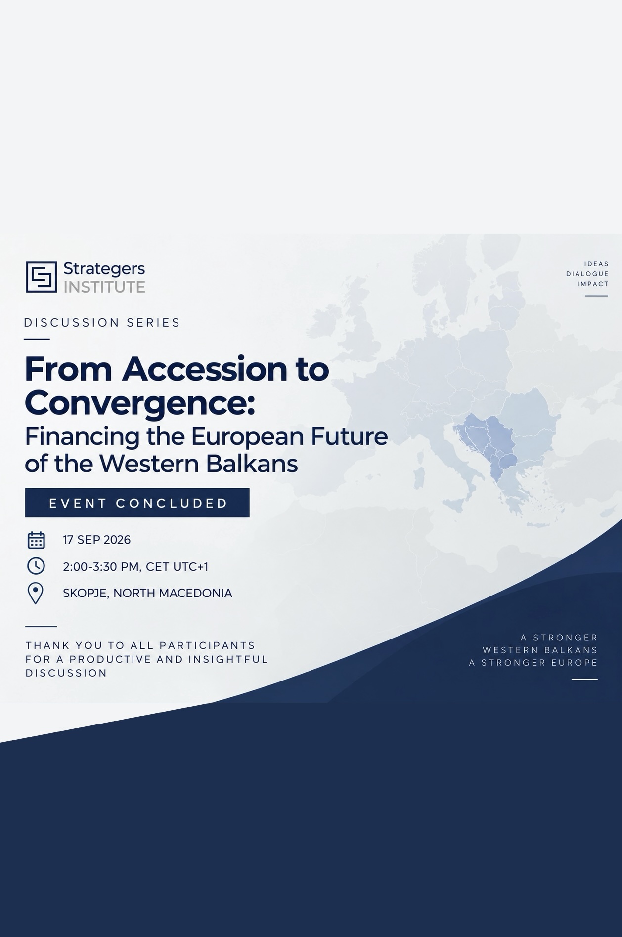From Accession to Convergence: Financing the European Future of the Western Balkans