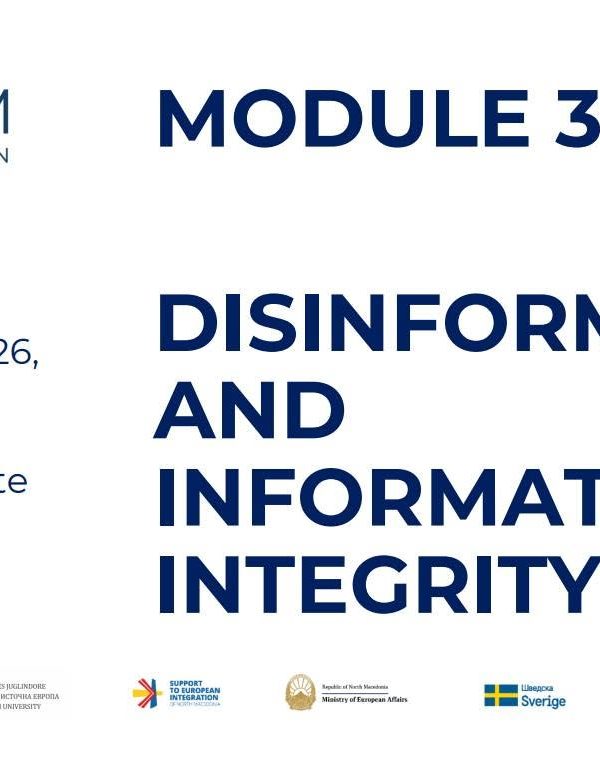 Module 3: Disinformation and Information Integrity