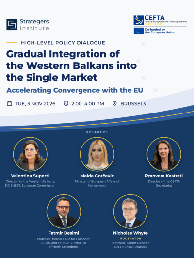 Gradual Integration of the Western Balkans into the Single Market: Accelerating Convergence with the EU